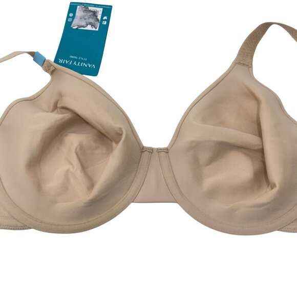 Vanity Fair Beauty Back Women Minimizer Underwire Bra Size 42C Nude - Picture 10 of 13